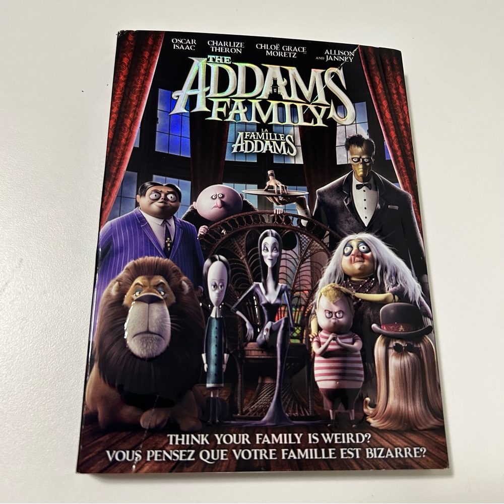 The Addams Family 2019 DVD - unopened